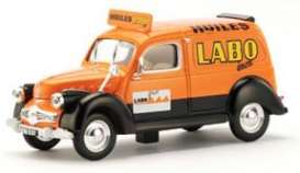 Panhard  - 1957 orange/black - 1:43 - Eligor - eli100992 | Toms Modelautos