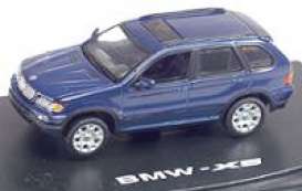 BMW  - 2003 blue - 1:43 - Anson - anson80808b | Toms Modelautos