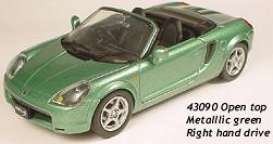 Toyota  - green - 1:43 - Ebbro - ebb43090 | Toms Modelautos