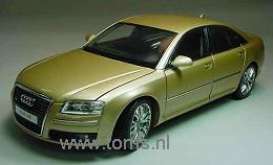Audi  - 2006 beige - 1:18 - Kyosho - 9211be - kyo9211be | Toms Modelautos