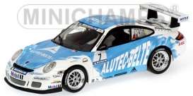 Porsche  - 2006 lightblue/white - 1:43 - Minichamps - 400066407 - mc400066407 | Toms Modelautos