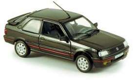 Peugeot  - 1987 black - 1:43 - Norev - 73900 - nor73900 | Toms Modelautos