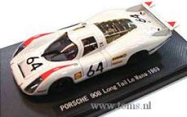 Porsche  - 1969 white - 1:43 - Ebbro - ebb43740 | Toms Modelautos