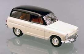 Simca  - 1960 beige w/black roof - 1:43 - Norev - 576010 - nor576010 | Toms Modelautos