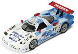Nissan  - 1998 white/blue/red - 1:43 - IXO Models - lmc065 - ixlmc065 | Toms Modelautos