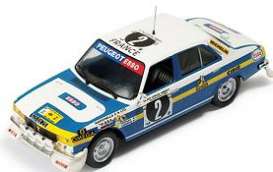 Peugeot  - 1976 white/blue - 1:43 - IXO Models - rac065 - ixrac065 | Toms Modelautos