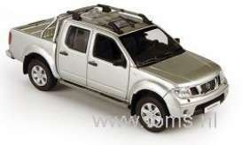 Nissan  - 2005 aluminium grey - 1:43 - Norev - 800240 - nor800240 | Toms Modelautos