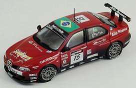 Alfa Romeo  - 2006 red - 1:43 - Spark - S0476 - spaS0476 | Toms Modelautos