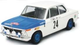 BMW  - 1969 white/blue - 1:43 - Trofeu - tro1706 | Toms Modelautos
