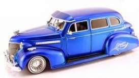 Chevrolet  - 1939 blue - 1:24 - Jada Toys - 91018b - jada91018b | Toms Modelautos