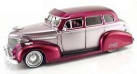 Chevrolet  - 1939 lavender/purple - 1:24 - Jada Toys - 91067lp - jada91067lp | Toms Modelautos