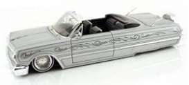 Chevrolet  - 1963 grey - 1:24 - Jada Toys - 90827gr - jada90827gr | Toms Modelautos