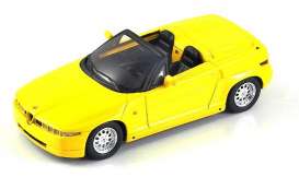 Alfa Romeo  - 1992 yellow - 1:43 - Spark - S0398 - spaS0398 | Toms Modelautos