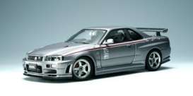 Nissan  - 1999 silver - 1:18 - AutoArt - 77358 - autoart77358 | Toms Modelautos