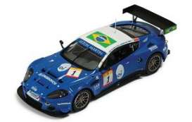 Aston Martin  - 2006 blue - 1:43 - IXO Models - gtm037 - ixgtm037 | Toms Modelautos