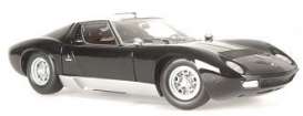 Lamborghini  - 1970 black/silver - 1:18 - Kyosho - 8313MNbks - kyo8313MNbks | Toms Modelautos