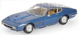 Maserati  - 1969 metallic blue - 1:18 - Minichamps - 100123320 - mc100123320 | Toms Modelautos