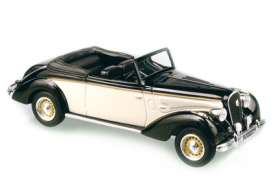 Hotchkiss  - 1949 black/beige - 1:43 - Norev - 590010 - nor590010 | Toms Modelautos