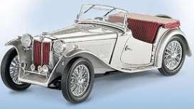 MG  - 1948 silver - 1:24 - Franklin Mint - fb11e288 | Toms Modelautos