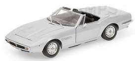 Maserati  - 1969 silver - 1:18 - Minichamps - 100123330 - mc100123330 | Toms Modelautos