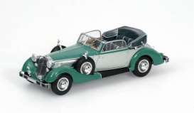 Horch  - 1938 green/green - 1:43 - Minichamps - 436012034 - mc436012034 | Toms Modelautos