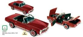 Mercedes Benz  - 1969 red - 1:18 - Norev - 183520 - nor183520 | Toms Modelautos