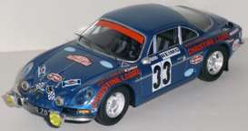 Alpine  - 1973 blue - 1:43 - Trofeu - tro0823 | Toms Modelautos
