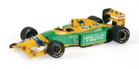 Benetton  - green/yellow - 1:18 - Minichamps - 100920019 - mc100920019 | Toms Modelautos