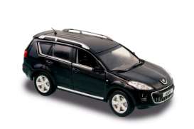 Peugeot  - 2007 black - 1:43 - Norev - 474070 - nor474070 | Toms Modelautos