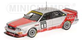 Audi  - 1992  - 1:18 - Minichamps - 100921001 - mc100921001 | Toms Modelautos