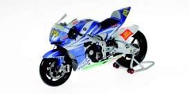 Honda  - 2007 blue/white - 1:12 - Minichamps - 122071024 - mc122071024 | Toms Modelautos