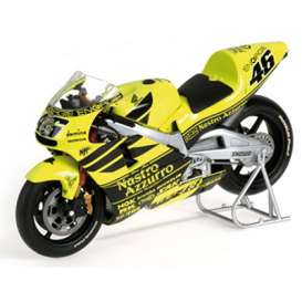 Honda  - 2001 yellow/black - 1:12 - Minichamps - 122016946 - mc122016946 | Toms Modelautos
