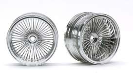 Wheels &amp; tires  - chrome - 1:10 - Pegasus - hs3001 - pghs3001 | Toms Modelautos