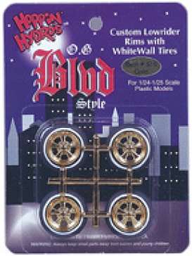 Rims &amp; tires Wheels & tires - gold - 1:24 - Hoppin Hydro - s0515 - hops0515 | Toms Modelautos