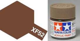 Paint  - flat earth - Tamiya - XF-52 - tamXF52 | Toms Modelautos