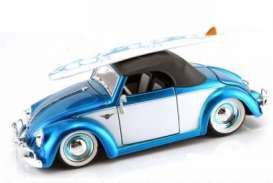 Volkswagen  - 1949 blue/white - 1:24 - Jada Toys - 91127wb - jada91127wb | Toms Modelautos