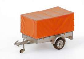 Trailer  - orange - 1:43 - Minichamps - 400905221 - mc400905221 | Toms Modelautos