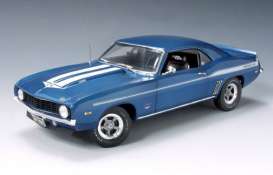Chevrolet  - 1969 LeMans blue - 1:18 - Supercar Collectibles - super50389 | Toms Modelautos