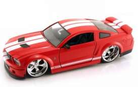 Shelby  - 2007 red - 1:24 - Jada Toys - 91479JY-r - jada91479JY-r | Toms Modelautos
