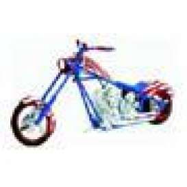Orange County Choppers  - blue/red/white - 1:18 - ERTL - ertl79112 | Toms Modelautos