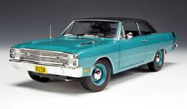 Dodge  - 1969 bright turquoise - 1:18 - Highway 61 - hw50618 | Toms Modelautos