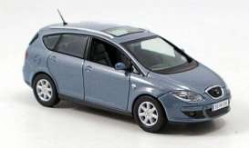 Seat  - 2006 blue-grey metallic - 1:43 - Seat Auto Emocion - varB0113 | Toms Modelautos