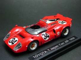Toyota  - 1968 red - 1:43 - Ebbro - ebb43879 | Toms Modelautos