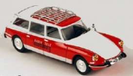 Citroen  - 1963 red/white - 1:43 - Norev - 155028 - nor155028 | Toms Modelautos