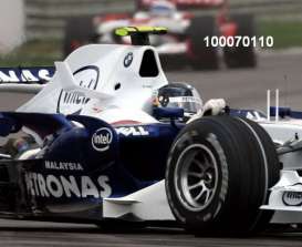 BMW  - 2007 white/blue - 1:18 - Minichamps - 100070110 - mc100070110 | Toms Modelautos