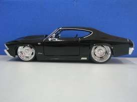 Chevrolet  - 1969 black - 1:24 - Jada Toys - 90340bk - jada90340bk | Toms Modelautos