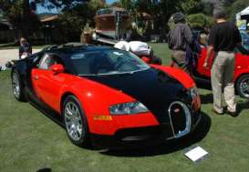 Bugatti  - 2007 black/red - 1:43 - Look Smart - ls114n - lsls114n | Toms Modelautos