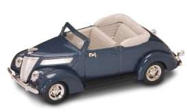 Ford  - 1937 dark blue - 1:43 - Lucky Diecast - 94230db - ldc94230db | Toms Modelautos