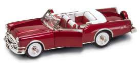 Packard  - Caribbean 1953 red - 1:18 - Lucky Diecast - 92798 - ldc92798r | Toms Modelautos
