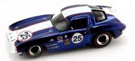 Corvette  - 1963 blue - 1:64 - Jada Toys - 12006W12-5 - jada12006W12-5 | Toms Modelautos